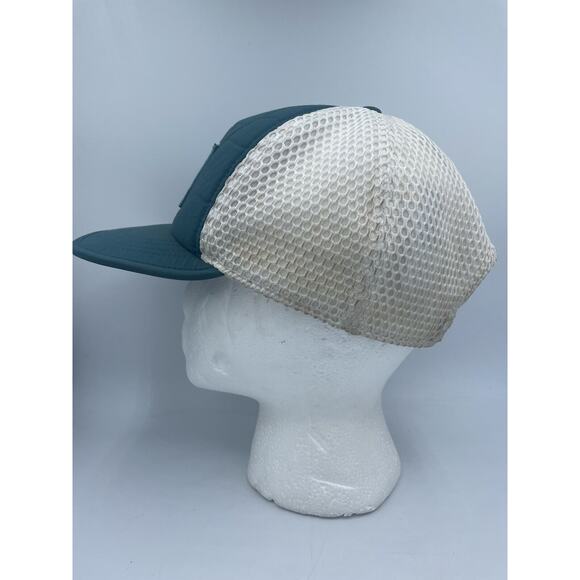 Columbia Sportswear Hat Cap Strapback Flexfit 110 Patch Blue White OSFA READ - Picture 6 of 11